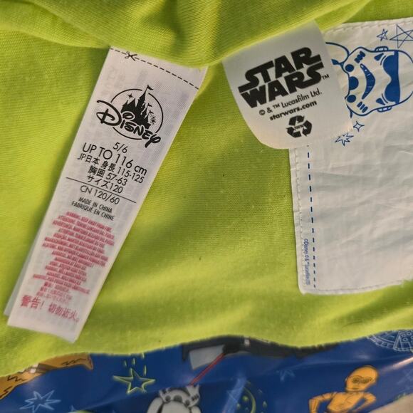 Disney Star Wars GIRLS Hooded Full Zip Winter Snow Rain Jacket 5/6 - Picture 9 of 10